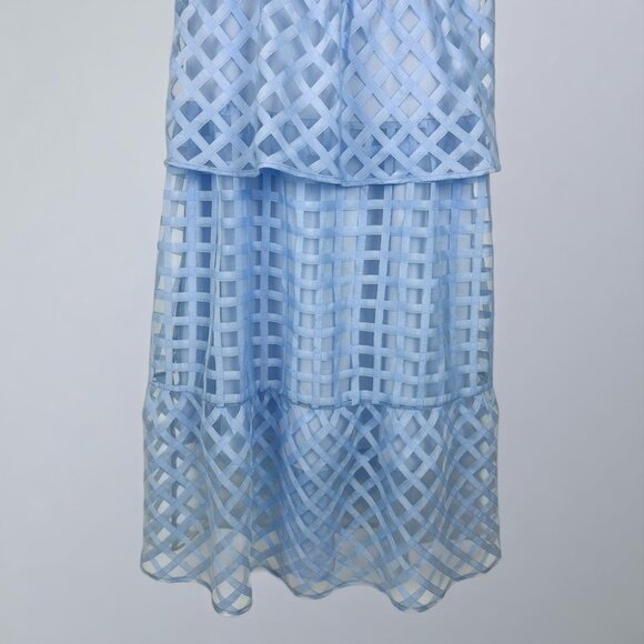NWT Lost + Wander High Tide Midi Dress in Baby Blue - Picture 4 of 7